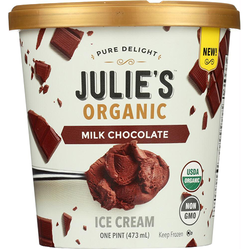 JULIE'S - NON GMO - GLUTEN FREE - NON DAIRY - (Milk Chocolate) - 16oz