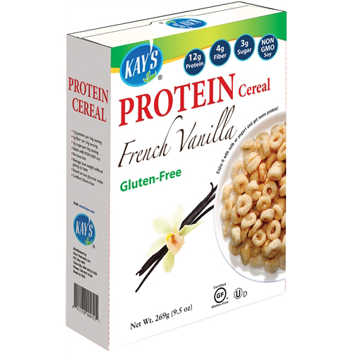 KAY'S - PROTEIN CEREAL - (French Vanilla) - 9.5oz