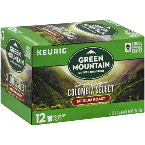 KEURIG - GREEN MOUNTAIN CUPS - (Colombia Select | Medium Roast) - 12cups