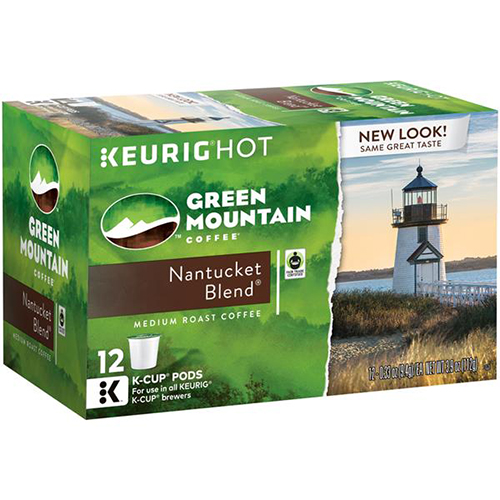 KEURIG - GREEN MOUNTAIN CUPS - (Nantucket Blend | Medium Roast) - 12cups