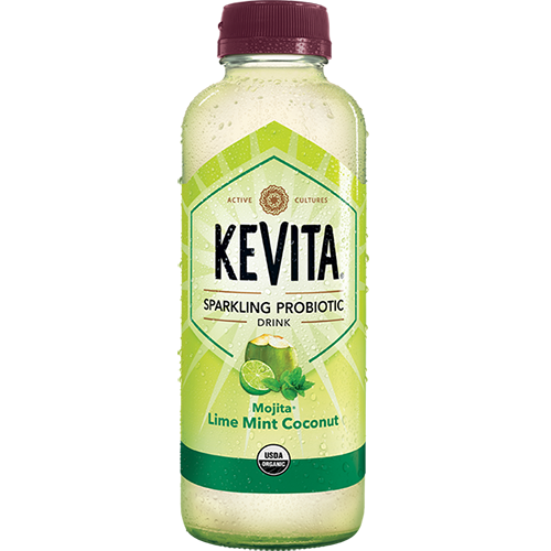KEVITA - SPARKLING PROBIOTIC DRINK - (Mojita Lime Mint Coconut) - 15.2oz