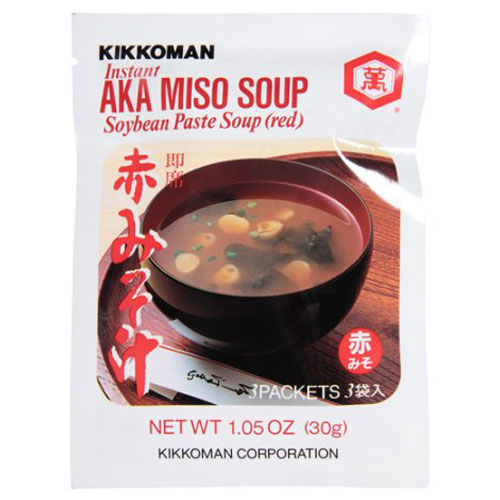 KIKKOMAN - AKA MISO SOUP (Red Soybean Paste Soup) -1.05oz