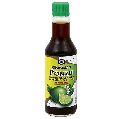 KIKKOMAN - PONZU - CITRUS SEASONED DRESSING & SAUCE - (Lime) - 10oz