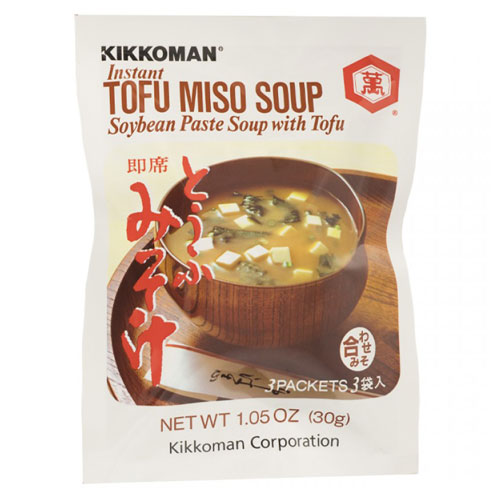 KIKKOMAN - TOFU MISO SOUP (Soybean Paste Soup /w Tofu) - 1.05oz