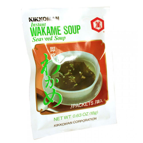 KIKKOMAN - WAKAME SOUP (Seaweed Soup) - 0.63oz