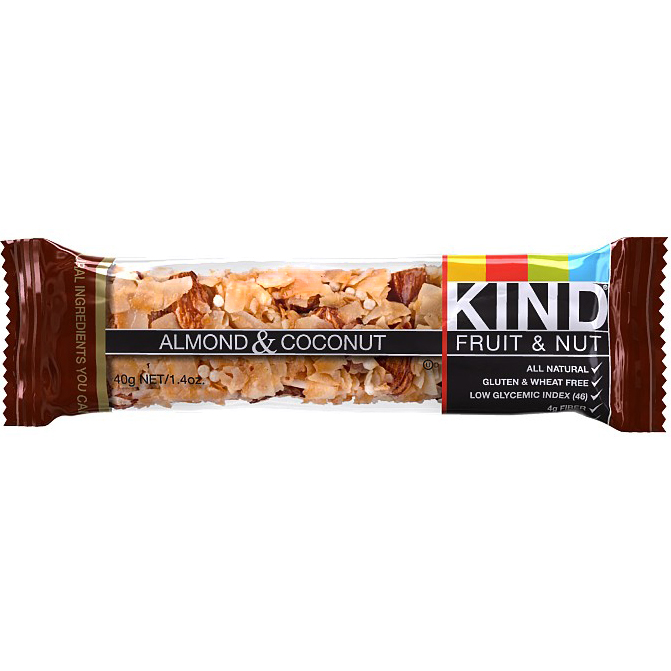 KIND - FRUIT & NUT - GLUTEN FREE - (Almond & Coconut) - 1.4oz