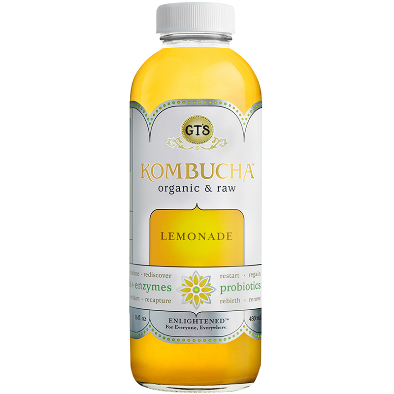 GTS - KOMBUCHA - (Lemonade) - 16oz