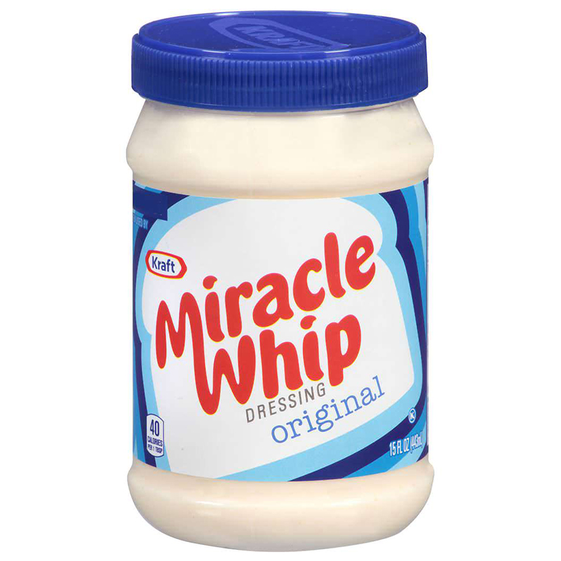 KRAFT - MIRACLE WHIP CREAMY MAYO & TANGY DRESSING - SAUCE - 15oz