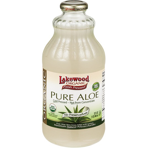 LAKEWOOD - ORGANIC PURE ALOE - NON GMO - 32oz