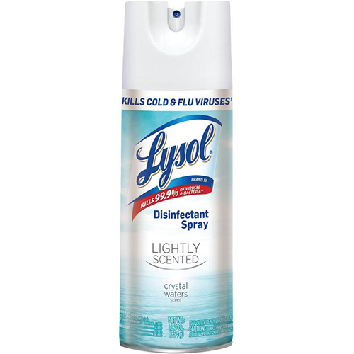 LAYSOL - DISINFECTANT SPRAY - (Lightly Scented | Crystal Waters) - 12.5oz
