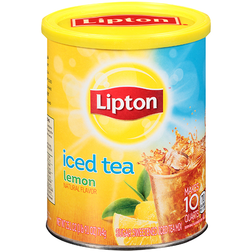 LIPTON - ICED TEA - (Lemon) 25.1oz