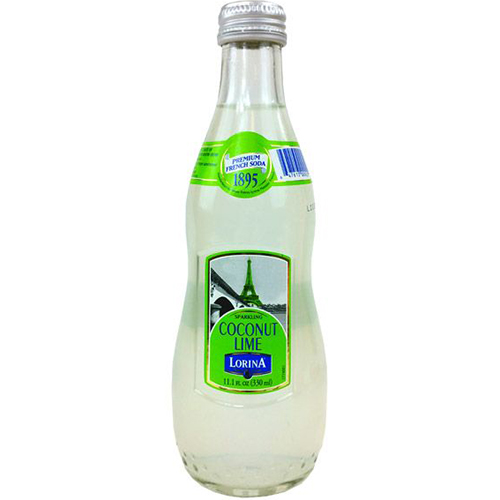 LORINA - NATURALLY FLAVORED SPARKLING SODA - (Coconut Lime) - 11oz
