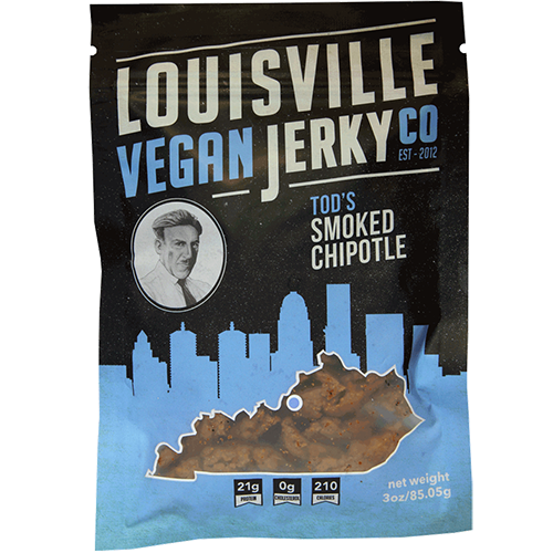 LOUISVILLE VEGAN JERKY CO - (Pete's Smoked Chipotle) - 3oz