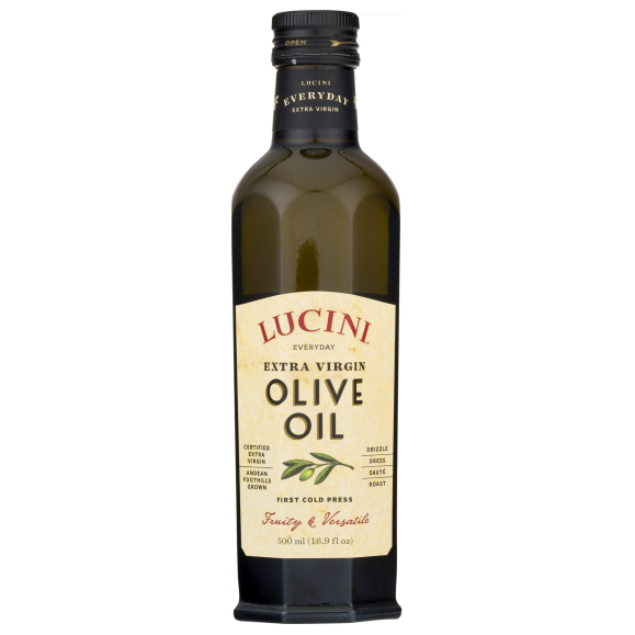 LUCINI - EXTRA VIRGIN OLIVE OIL - NON GMO - GLUTEN FREE - 17oz