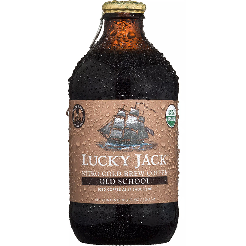 LUCKY JACK - NITRO COLD BREW COFFEE - (Old School) - 10.5oz