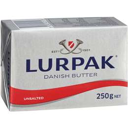 LURPAK - BUTTER - (Unsalted) - 250g