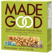 MADEGOOD - GRANOLA BARS (Apple Cinnamon) - 5.1oz