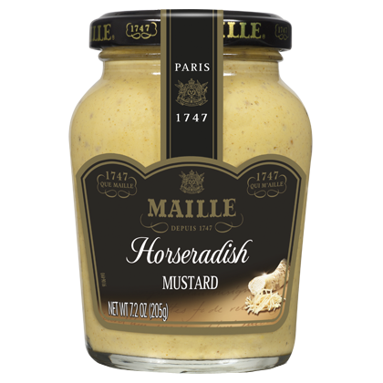 MAILLE - DIJON MUSTARD - SAUCE - (Horseradish) - 7.2oz