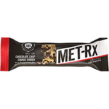 MET-RX - MEAL REPLACEMENT BAR - (Chocolate Chip Cookie Dough) - 3.52oz