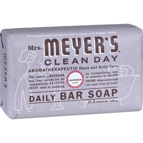 MEYER'S - DAILY BAR SOAP - (Lavender) - 5.3oz