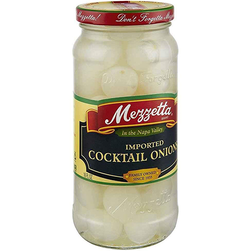 MEZZETTA - IMPORTED COCKTAIL ONIONS - 16oz