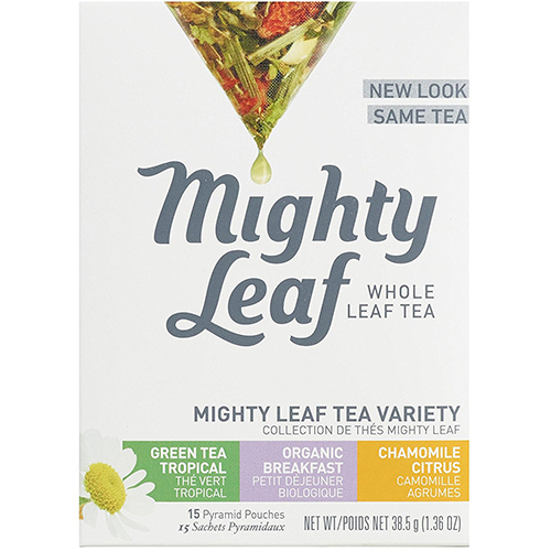 MIGHTY LEAF - WHOLE LEAF TEA - (Mighty Leaf Tea Variety) - 15bags