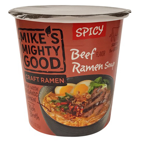 MIKE'S MIGHTY GOOD - BEEF SOUP (Spicy) - 1.8oz