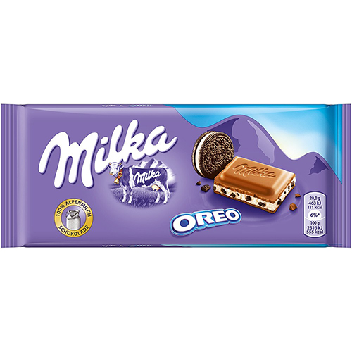 MILKA - CHOCOLATE BAR - (Oreo) - 3.5oz