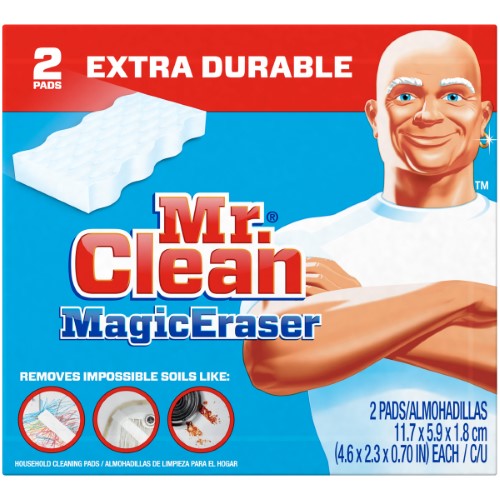 MR CLEAN - MAGIC ERASER EXTRA DURABLE - 2PADS