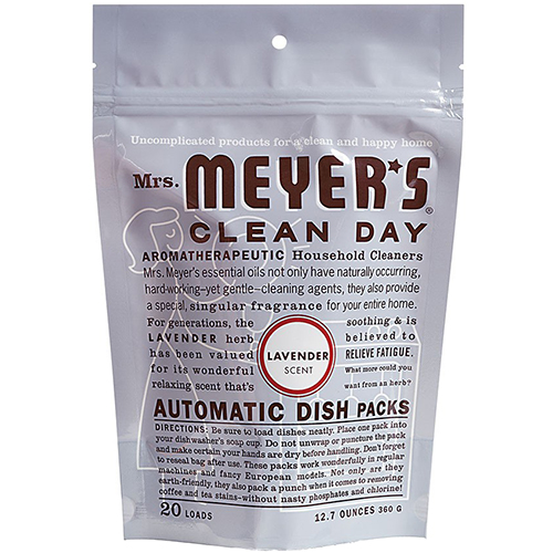 MRS MEYER'S - AUTOMATIC DISH PACKS - (Lavender) - 20Loads | 12.7oz