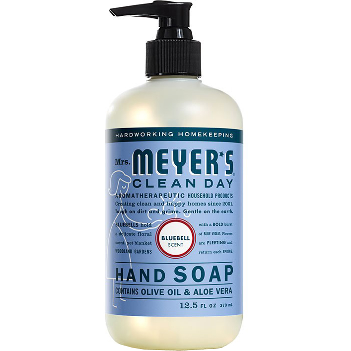 Mrs. MEYER'S - CLEAN DAY HAND SOAP - (Bluebell) - 12.5oz