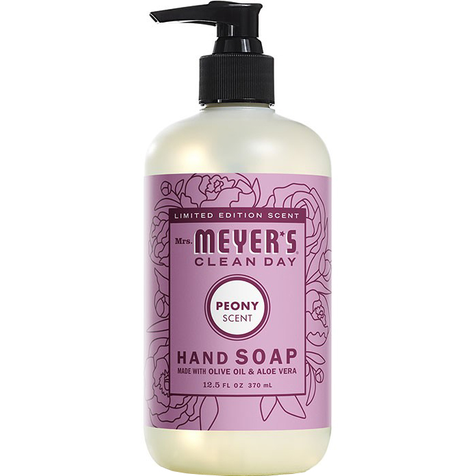 Mrs. MEYER'S - CLEAN DAY HAND SOAP - (Peony) - 12.5oz