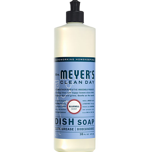 MRS MEYER'S - DISH SOAP - (Bluebell) - 16oz