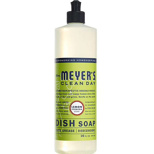 MRS MEYER'S - DISH SOAP - (Lemon Verbena) - 16oz