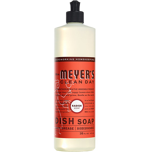 MRS MEYER'S - DISH SOAP - (Radish) - 16oz