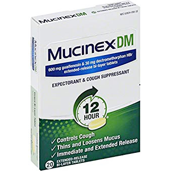 MUCINEX DM - 20TABLETS