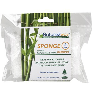 NATUREZ WAY - COVER BY MADE FROM BAMBOO SPONGE - 2PACK