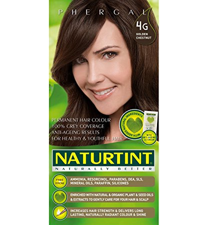 NATURTINT - PERMANENT HAIR COLOR - (4G - Golden Chestnut) - 5.6oz