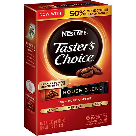 NESCAFE - TASTER'S CHOICE - (House Blend) - 6PACKETS