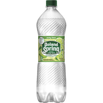 NESTLE - POLAND SPRING SPARKLING WATER - (Zesty Lime) - 1L