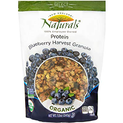 NEW ENGLAND NATURALS - BLUEBERRY HARVEST GRANOLA - 10oz