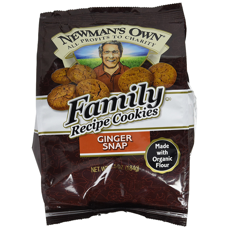 NEWMAN'S OWN - FAMILY RECIPE COOKIES - (Ginger Snap) - 7oz