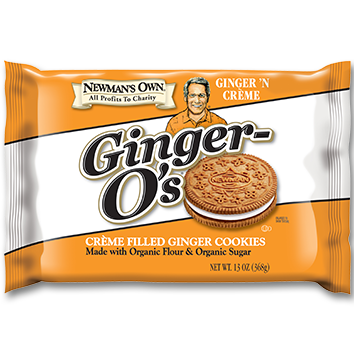 NEWMAN'S OWN - NEWMAN-O'S - (Ginger 'N Cream) - 13oz