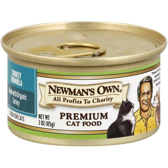 NEWMAN'S OWN - ORGANIC PREMIUM CAT FOOD - (Turkey Formula) - 3oz