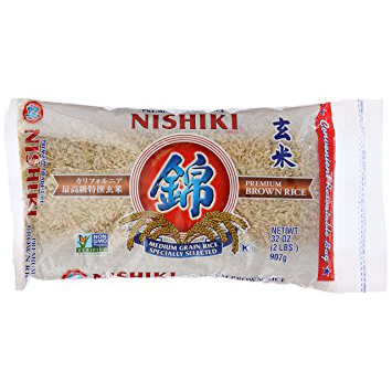 NISHIKI - BROWN RICE - NON GMO - 32oz