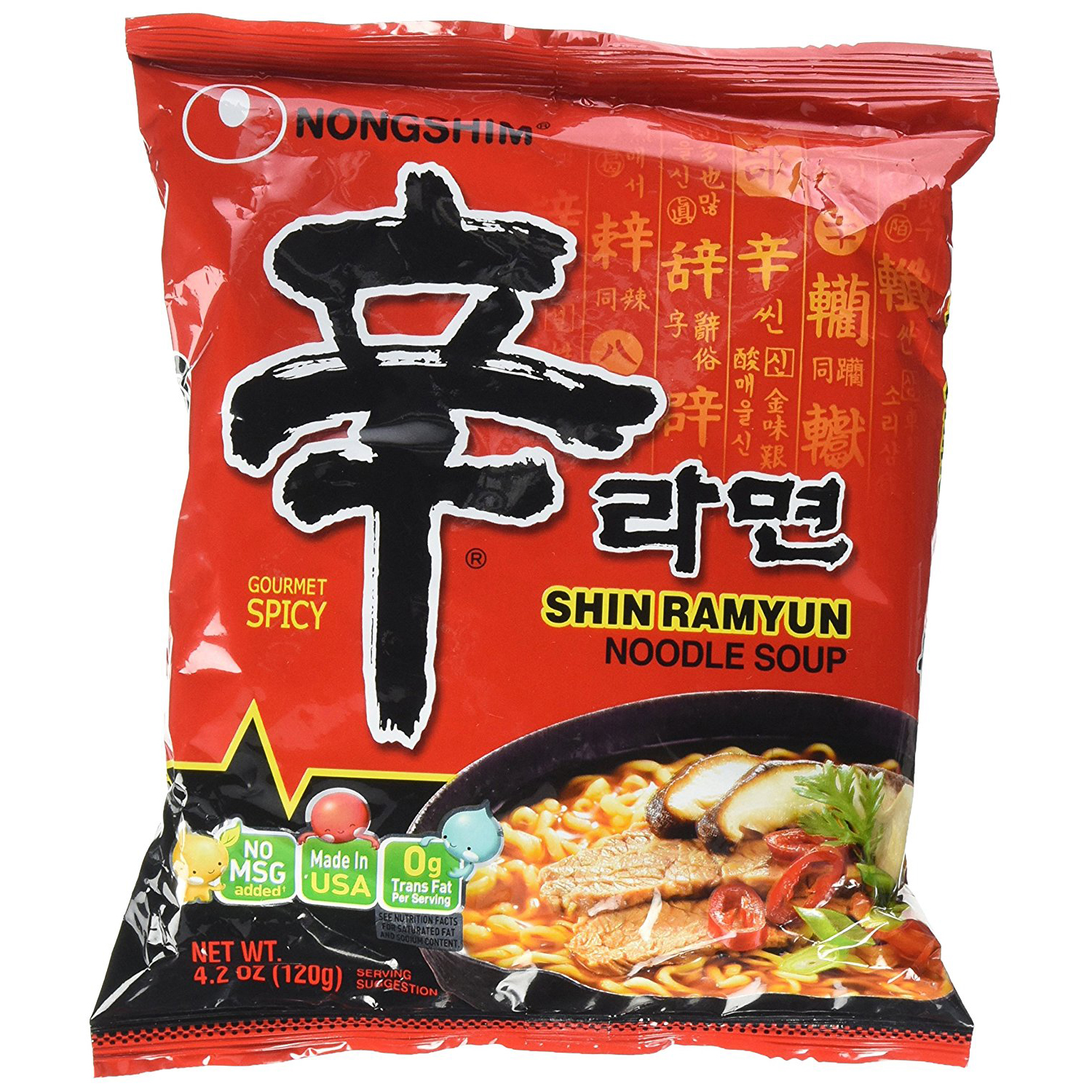 NONGSHIM SHIN RAMYUN Spicy 4 2oz Sunac Natural Market Brooklyn