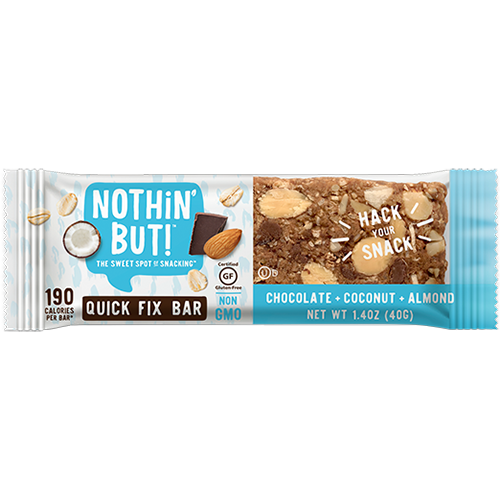 NOTHIN BUT! - QUICK FIX BAR - (Chocolate + Coconut + Almond) - 1.4oz