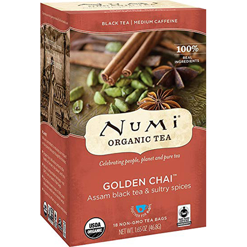 NUMI - ORGANIC TEA - (Golden Chai) - 18bags