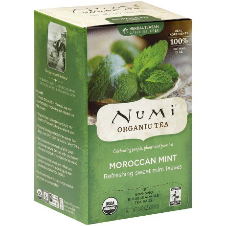 NUMI - ORGANIC TEA - (Moroccan Mint) - 18bags