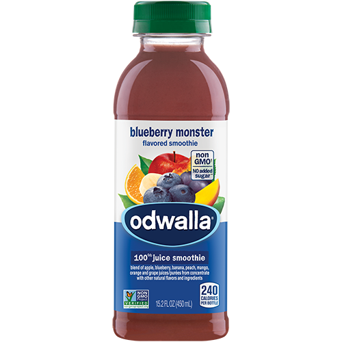 ODWALLA - 100% JUICE SMOOTHIE - (Blueberry Monster) - 15.2oz